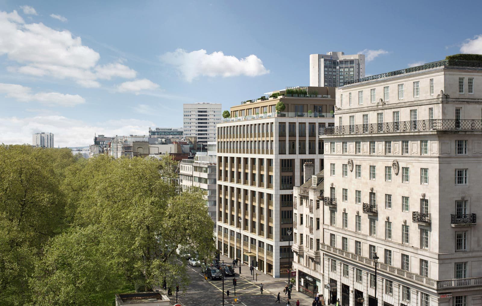 Luxury Brand Agency, Felix&Friends, Brand Agency, Digital Agency, Luxury Living, Clarges Mayfair, British Land, Design agency, Digital Design, Brand Strategy, Felix and Friends, Brand Identity, Bespoke Pattern, Crafting brands, Storytelling, Lifestyle