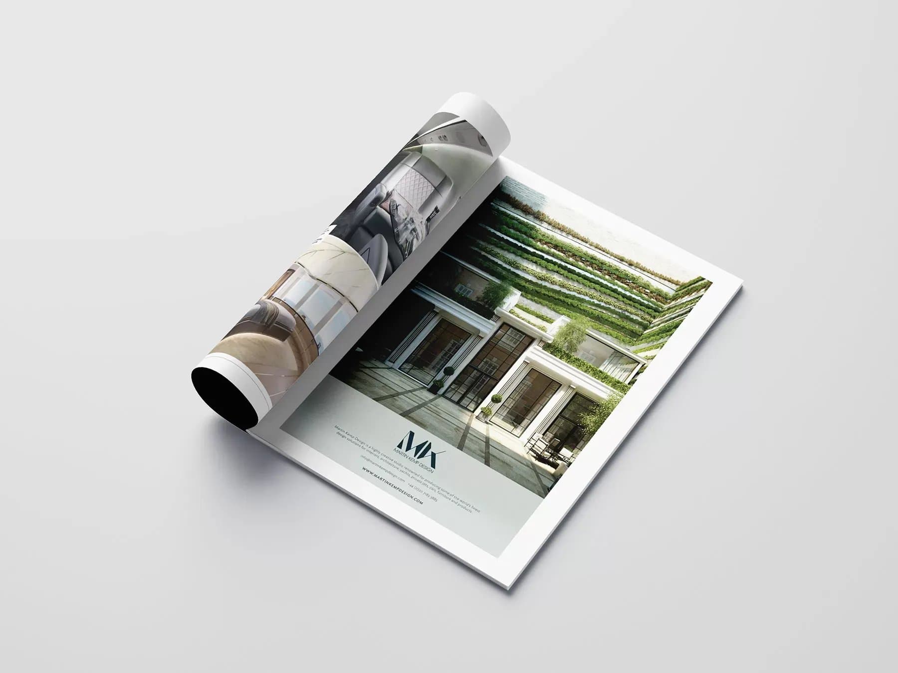 Martin Kemp Design Advertising Campaign